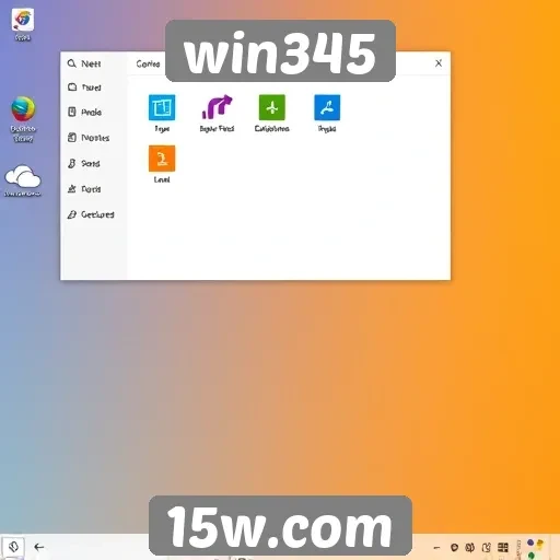 Interface do Win345 é amigável e acessível